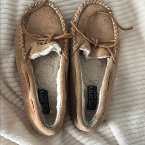 Sperry Women's Tan Moccasin Shoes